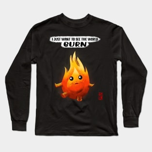 World Burn Long Sleeve T-Shirt